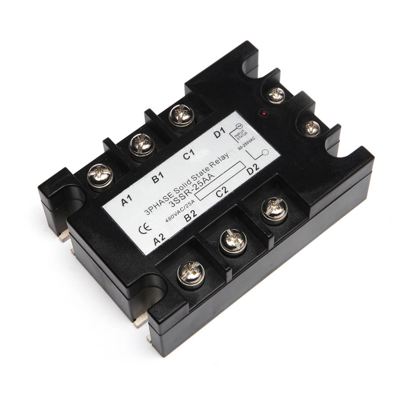 3 phases solid state relay 3SSR-25AA（查找目录A-64DR-DA）